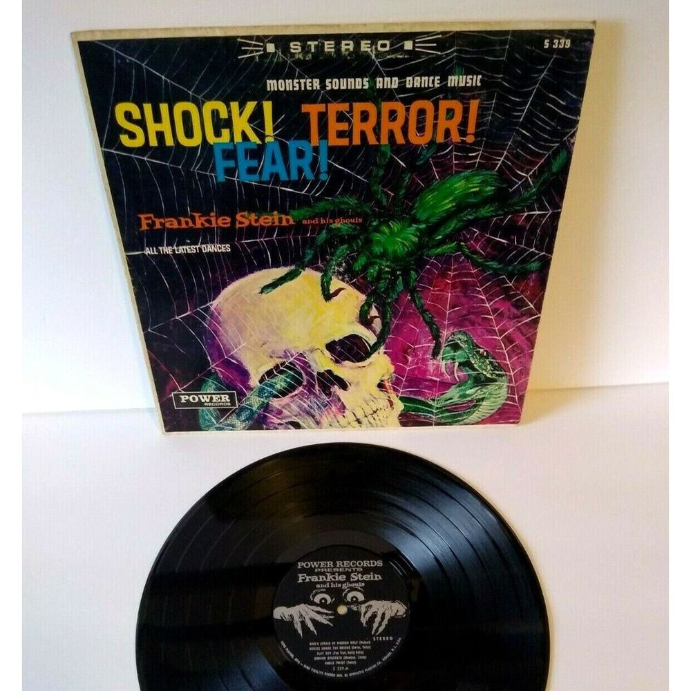 Shock Terror Fear Frankie Stein & His Ghouls Vinyl LP Record Horror Rock Music